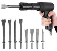 MXBAOHENG Martillo Neumático para Hormigón - Cincel de Hormigón con 9 Cinceles / 1 Chuck (Chuck Retainer)