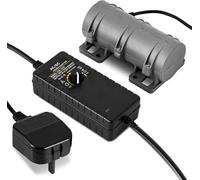 MXBAOHENG Motor de vibración eléctrico 3800RPM Motor de vibración con velocidad ajustable Motor vibratorio de aleación de aluminio para comeder/pantalla vibratoria/cama de masaje/minería/metalurgia