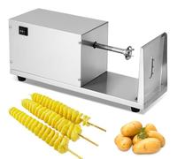 MXBAOHENG Tornado Eléctrico Cortador de Patata Cortadora de Patatas Eléctrica de la Mmáquina Automático CortadorTwister Máquina Proveedor
