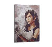 MXBFYEEB Final Fantasy VII Remake - Póster decorativo de videojuegos, lienzo para pared e impresión artística moderna, decoración de dormitorio familiar, pósteres de 12 x 18 pulgadas (30 x 45 cm)