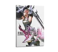 MXBFYEEB Final Fantasy XIII-2 - Póster de videojuegos, pintura decorativa, lienzo, póster de pared e impresión artística moderna para dormitorio familiar, pósteres de decoración de dormitorio de 60 x