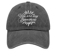 MXCBFIJG Eres mi Sombrero Sunshine Sombreros Lindos para Mujeres Regalos de Moda para papá Gorras geniales