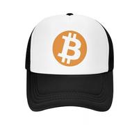 MXCBFIJG Gorra de béisbol Bitcoin Personalizada al Aire Libre para Mujeres Ajustable para Hombres Gorra de Camionero para fanáticos de BTC Spring Dad Hat