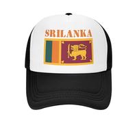 MXCBFIJG Gorra de béisbol con Bandera de Sri Lanka de Moda Personalizada para Hombres y Mujeres Gorra de Camionero Transpirable Deportes Snapback Papá Gorra