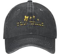 MXCBFIJG Gorra de béisbol con Estampado Bee Kind Hat Classic Washed Cotton Dad Cap Gorras para Deportes al Aire Libre para Mujer