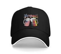 MXCBFIJG Gorra de béisbol Munich Oktobe RF EST Casual Unisex-Teens Trucker Hat Transpirable Logotipo Personalizado Gorras de béisbol Deportivas al Aire Libre Idea de Regalo