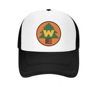MXCBFIJG Gorra de béisbol Personalizada con Logo de Explorador de Wilderness Wild, Transpirable, Personalizada, Feliz campista, Gorra de Camionero, Deportes, Gorras de papá Snapback