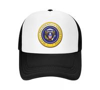MXCBFIJG Gorra de béisbol Personalizada con Sello Presidencial Americano para Hombres y Mujeres Ajustable USA Vote Elección Trucker Gorra Gorras Snapback al Aire Libre