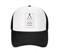 MXCBFIJG Gorra de béisbol Personalizada Drummers Eye Chart para Hombres al Aire Libre Gorra de Camionero Ajustable para Hombres y Mujeres Gorra de papá de Primavera