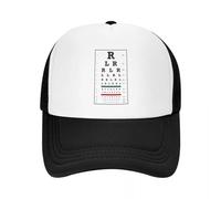 MXCBFIJG Gorra de béisbol Personalizada Drummers Eye Chart para Hombres al Aire Libre Gorra de Camionero Ajustable para Hombres y Mujeres Gorra de papá de Primavera