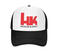 MXCBFIJG Gorra de béisbol Personalizada Punk Heckler and Koch HK Firearms para Mujeres y Hombres Gorra de Camionero Transpirable para Exteriores Gorras Snapback