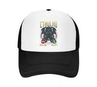 MXCBFIJG Gorra de béisbol Personalizada The Call of Cthulhu para Hombres y Mujeres Transpirable Oscura Oculta Monstruo mítico Gorra de Camionero al Aire Libre Snapback