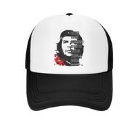 MXCBFIJG Gorra de Camionero Che Guevara Retro Personalizada para Hombres y Mujeres Gorra de béisbol Ajustable Unisex Cuba Cuban Revolution Gorra de papá al Aire Libre