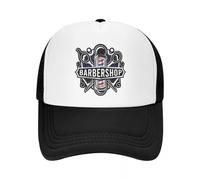 MXCBFIJG Gorra de Camionero Personalizada Barbershop 055 para Hombres y Mujeres Gorra de béisbol Unisex Ajustable Spring Dad Hat