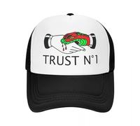 MXCBFIJG Gorra de Camionero Personalizada Trust No One para Hombres y Mujeres Gorra de béisbol Unisex Ajustable Spring Dad Hat