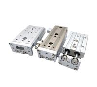 mXCDtRptJ 1 cilindro neumático de doble varilla para mesa deslizante neumática serie MXS6, diámetro de 6 mm, carrera de 10 a 50 mm, MXS6-10 MXS6-20 MXS6-20A/AS/AT(MXQ16-10,BS)