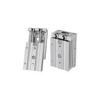 mXCDtRptJ 1 mesa deslizante de aire serie MXS6 con cilindro neumático de doble carril, calibre de 6 mm, carrera de 10-50 mm, MXS6-10, MXS6-20, MXS6-20A/AS/AT (MXS6-50,-A)