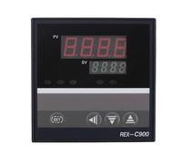 mXCDtRptJ Controlador de Temperatura Industrial Digital 96 * 96 PID termostato de Horno Rex-C900 Entrada 220V K,J,E,PT100(Rex-C900 J Relay)