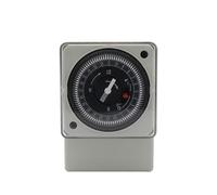 mXCDtRptJ Temporizador mecánico de riel DIN de 24 Horas CA 220 V 50 Hz MT188 Controlador de Ahorro de energía de Cuenta Regresiva Interruptor Industrial