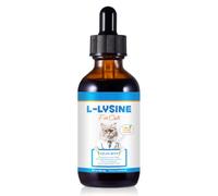 MXCZBSM L-Lisina para Gatos Gotas - Refuerzo del Sistema Inmunitario y Respiratorio - Alivia Estornudos, Moqueo Nasal, Ojos Llorosos y Coryza Felino - 60 ml