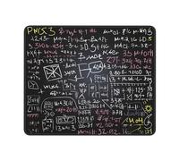 MXDLKSWPOH Alfombrilla de mouse para computadora con base de goma antideslizante, alfombrilla de mouse con fórmula matemática, impermeable, lavable, alfombrilla de teclado portátil para laptop