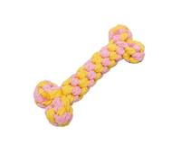 MXGRAPHIC 1 Juguete masticable Resistente a mordeduras for Perros pequeños, Ideal for Limpiar los Dientes de Cachorros, con Forma de Bola y Nudo.(Bones)