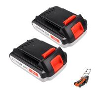 MXJFYY - 2 baterías de Repuesto de Litio de 20 V y 3000 mAh para Black & Decker BL1518, BL2018, LBXR20, LBXR2020-OPE, LB20, LBX20, LB2X4020, BL2018-XJ, 194309-1,194205-3,196399-0,196673-6 y LXT-400