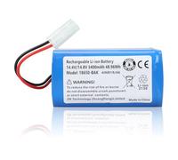 MXJFYY Batería de Repuesto de Iones de Litio de 14,4 V y 3400 mAh Compatible con Xiaomi Mijia G1/Robot Vacuum E12, Mi Robot y Phicomm X3 y Panasonic MC-WRC53, Puppy R30/R30 Pro, R35 y Flyco FC9601