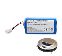 MXJFYY Batería de Repuesto para aspiradora Smart Plus (14,4 V, 2600 mAh/37,44 WH), de Iones de Litio, Compatible con Cleanmaxx Smart Plus. Reemplaza la BAT-101 CS-CSP101VX.