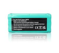 MXJFYY Batería NiMH de 14,4 V y 2000 mAh Compatible con Dirt Devil Libero M606/M610/M613/M607 Spider/M612 Spider, VbotT270 y Ecovacs, batería para Sichler; Modelo 0606004, R1-L051B, NC5755-944