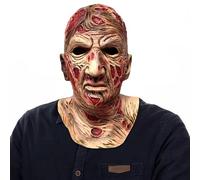 MXJFYY Halloween Máscara, Máscara de látex, Super Deluxe Overhead Scary Mask para Halloween, Carnaval, Fiestas y Despedida de Soltero