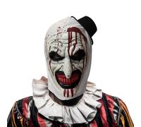MXJFYY Máscara de Payaso de Terror, Máscara de Sangriento Asesino, Máscaras Halloween de Látex, Navidad de Payaso Malvado, Juego de Roles Tocado Realista Accesorio para Disfraz de Mascarada