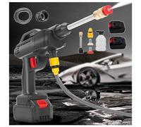 MXLDZHLW Hidrolimpiadora,Hidrolimpiadora sin Cable, 600W de Potencia, Dos Baterías 24V1500Mah Hidrolimpiadora Inalámbrica para Coche,Queña Yra Hidrolimpiadora, para Flores Deua, Riego