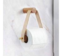 MXLDZHLW Portarrollos, Portarrollos de Cuerda Náutica, Anilla para Toallas de Pared, Portarrollos Náutico con Ganchos Metálicos, Toallero Costero, Cuerda Antigua Natural, 18 X 20 X 7,5 cm (Color Mader