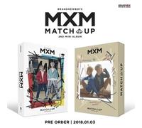 MXM - [Match Up] 2nd Mini Album M+X 2 VER SET 2CD+2p Mini Poster(On)+160p Photobook+4p Photo Card+2p Photo Stand Sealed