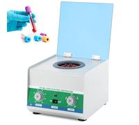 Mxmoonant Centrifugadora de Laboratorio, 4000rpm, 6x15ml, 1865xg, 60min Temporizador, para Tubos de Ensayo de 15ml/10ml/5ml, para Separación de Muestras (Enchufe UE)