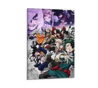 MXNGVU My Hero Academia3 - Póster decorativo de lienzo para pared e impresión artística moderna para decoración de dormitorio familiar, 20 x 30 cm