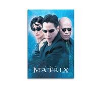 MXNGVU Póster decorativo de la película The Matrix, 4 pósteres de pared e impresión artística moderna para decoración de dormitorio familiar, 20 x 30 cm