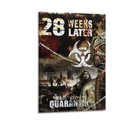 MXNGVU Póster decorativo de película 28 semanas después, lienzo para pared e impresión artística moderna para dormitorio familiar, 60 x 90 cm