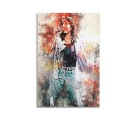 MXNGVU Póster decorativo de Steve Perry Singer para pared e impresión artística moderna para dormitorio familiar, 20 x 30 cm