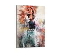 MXNGVU Póster decorativo de Steve Perry Singer para pared e impresión artística moderna para dormitorio familiar, 20 x 30 cm