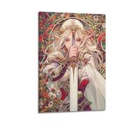 MXNGVU Póster decorativo de Tarot Princesa Caballero, lienzo para pared e impresión artística moderna para decoración de dormitorio familiar, 12 x 18 pulgadas (30 x 45 cm)