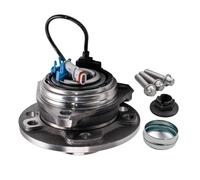 MXPKGSKP Kit de Cubo de rodamiento de Rueda Delantera + Sensor ABS Compatible con Vauxhall Astra H MK5 05-14 VKBA3651