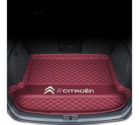 MXQCLSA Coche Cuero Alfombrillas Maletero, para Citroen C5 Aircross 2017-2022 Tronco Bandeja Protectora Funda Maletero Alfombra Antideslizante Accesorios,B