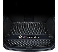 MXQCLSA Coche Cuero Alfombrillas Maletero, para Citroen C5 Aircross 2017-2022 Tronco Bandeja Protectora Funda Maletero Alfombra Antideslizante Accesorios,A
