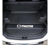 MXQCLSA Coche Cuero Alfombrillas Maletero, para Mazda CX-5 2017-2023 Tronco Bandeja Protectora Funda Maletero Alfombra Antideslizante Accesorios,A