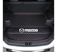 MXQCLSA Coche Cuero Alfombrillas Maletero, para Mazda CX-5 2017-2023 Tronco Bandeja Protectora Funda Maletero Alfombra Antideslizante Accesorios,D