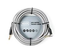 MXR Cable DCIW24R - Cable de instrumento plateado tejido en ángulo recto de 24 pies