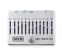 MXR M108S Pedal EQ de diez bandas, Plata