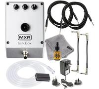 MXR M222 TALK BOX Pedal de efectos para guitarra, teclado y otros instrumentos con Tonebird 2 cables, 2 cables de conexión, paño de felpa Dunlop/paquete de pulido